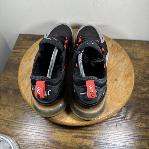 Nike Air Max 270 Shoes Mens Size 12 Black Red White Athletic Running AH8050-015 - Picture 4 of 8